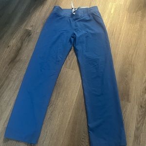 Figs Royal Blue Livingston Scrub Pants Small
